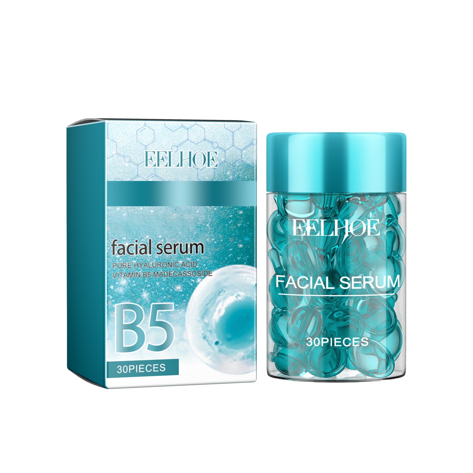 EELHOE B5 Facial Capsule Essence Reduces Fine Lines, Raised Lines ...