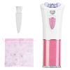 Glide Epilator For Women Cordless Women Shaver Facial Body Hair Remover Razor for Women Electric Tweezers Bikini Epilator Trimmer with LED Light