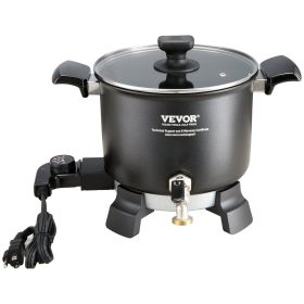 VEVOR 5 Liter Wax Melter for Candle Making, Large Electric Wax Melting Pot Easy Pour Spout, 4-level Temperature Control