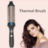 Thermal Brush Ceramic Hair Curler Comb 3 in 1 Thermal Curling Wand Double PTC Curling Brush Travel Hair Curler Combs Anti Scalding Curling Iron Ionic