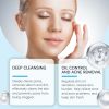 OUHOE Facial Cleansing Soap Improves Skin Smoothness Moisturizing Gentle Formula Refreshing Non-Sticky Face Soap