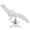 Treatment Chair White Faux leather, Iron Large