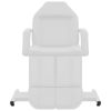 Treatment Chair White Faux leather, Iron Large