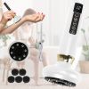 Anti Cellulite Massager Handheld Vacuum Suction Cupping Kit Beauty Tool with 12 Suction Mode 12 Heating 20Mins Auto-Off One-Key Pressure Release for A