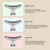 Face and Neck Massager 3 Colors EMS Beauty Device Lifting Tighten Facial Massagers Wrinkle Remover Reduce Double Chin Devices for Woman