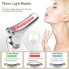 Face and Neck Massager 3 Colors EMS Beauty Device Lifting Tighten Facial Massagers Wrinkle Remover Reduce Double Chin Devices for Woman